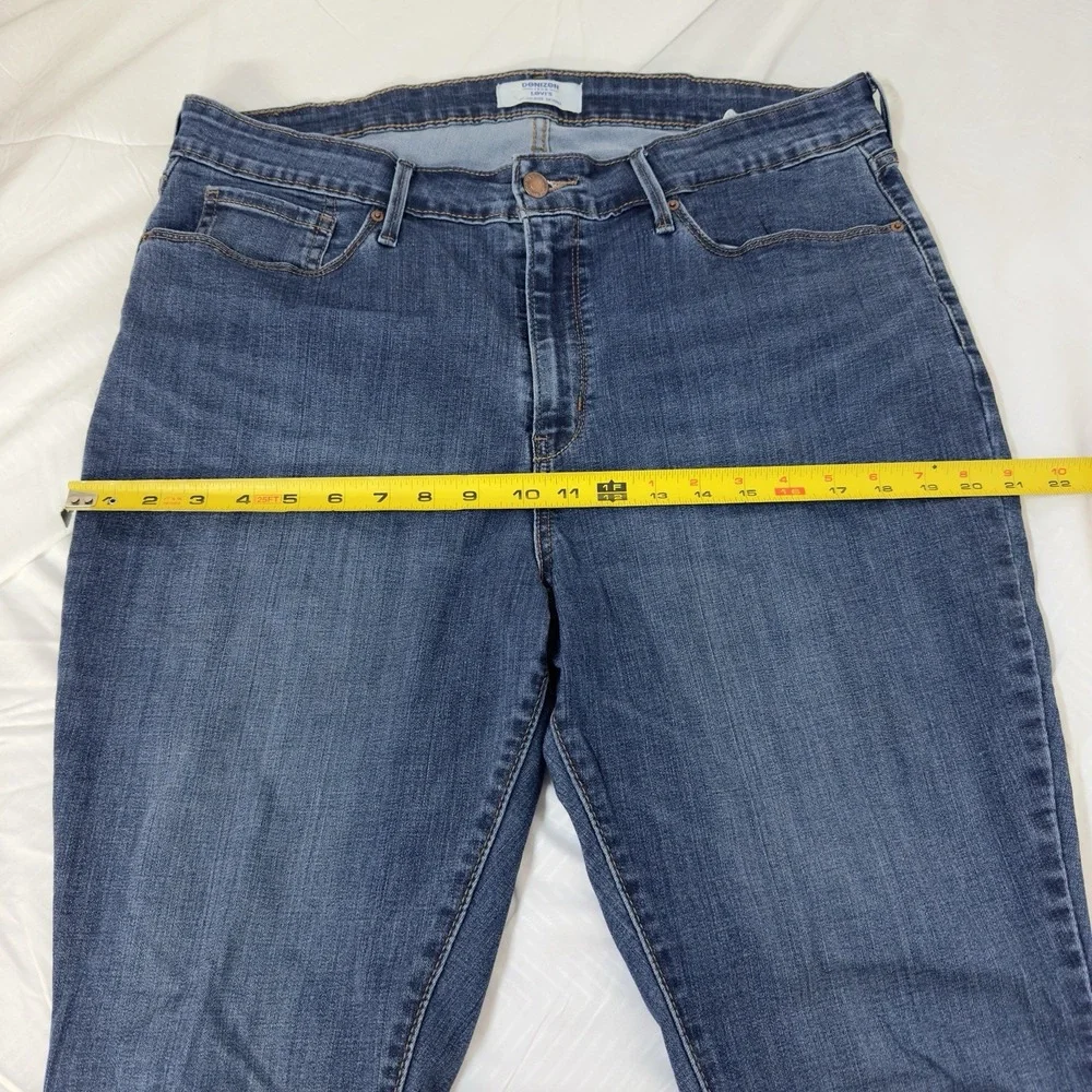 Denizen Levi High Rise Straight Super Stretch 33 Waist 28 Length Men's Denim 16S